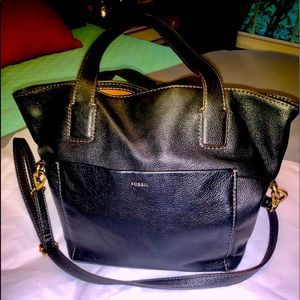 Leather Satchel Fossil Purse